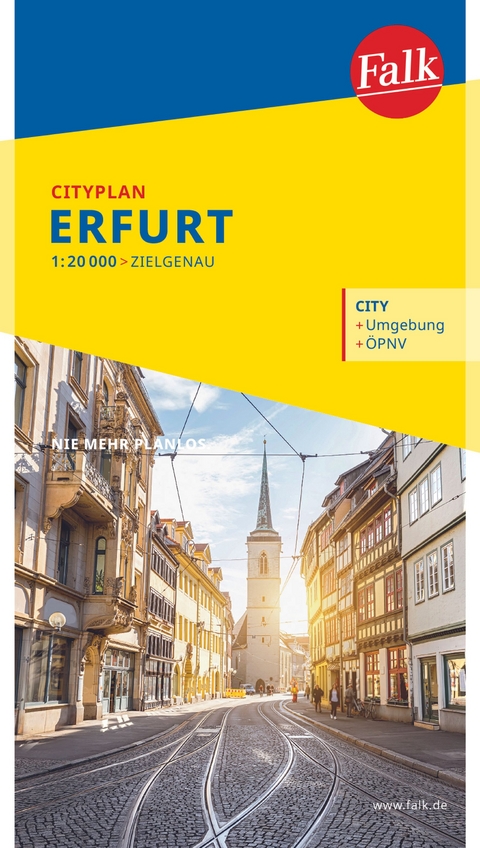 Falk Cityplan Erfurt 1:20.000