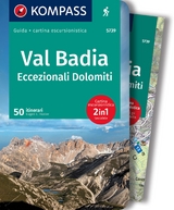 KOMPASS guida escursionistica Val Badia, Eccezionali Dolomiti, 50 itinerari - Hüsler, Eugen E.