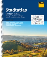 ADAC Stadtatlas Stuttgart, Heilbronn 1:20.000 - 