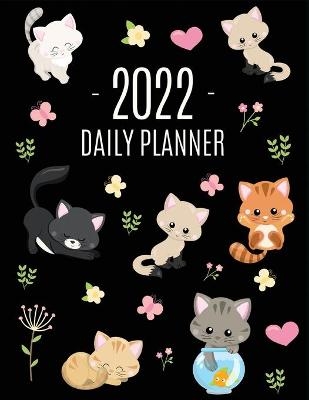 Cats Daily Planner 2022 - Happy Oak Tree Press