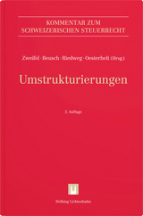 Umstrukturierungen - Zweifel, Martin; Beusch, Michael; Riedweg, Peter; Oesterhelt, Stefan; Betschart, Philipp; Felber, Michael; Greter, Constantin; Greter, Marco; Grünblatt, Dieter; Helbing, Andreas; Heuberger, Reto; Hürlimann, David; Kohler, Robin; Kumashova, Elena; Martin, Céline; Oesterhelt, Stefan; Rehfisch, Britta; Riedweg, Laurent; Riedweg, Peter; Rohner, Roger; Seiler, Moritz; Schmid, Christoph Oliver; Schreiber, Susanne; Taddei, Pascal; Weidmann, Markus