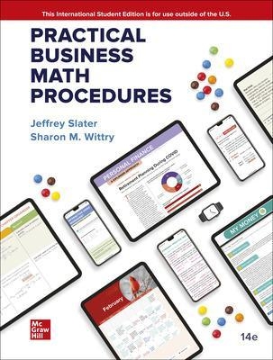 Practical Business Math Procedures ISE - Jeffrey Slater, Sharon Wittry