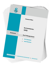 Die Karteikarten Strafprozessordung (StPO) - Karl-Edmund Hemmer, Achim Wüst