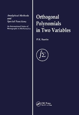 Orthogonal Polynomials in Two Variables - P. K. Suetin