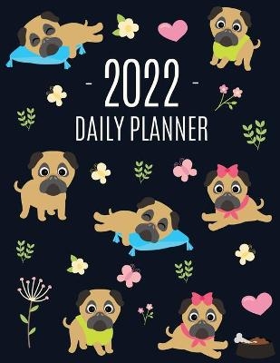 Pug Planner 2022 - Happy Oak Tree Press