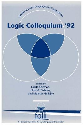 Logic Colloquium 92 - 