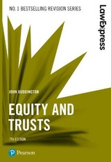 Law Express: Equity and Trusts, 7th edition - Duddington, John