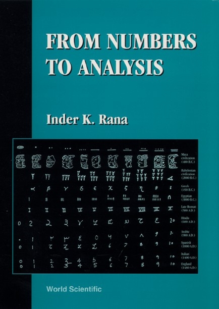 From Numbers To Analysis -  Rana Inder K Rana