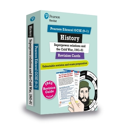 Pearson Revise Edexcel GCSE History: Superpower Relations and the Cold War Revision Cards incl. online revision and quizzes - for 2025 and 2026 exams - Brian Dowse