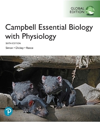 Campbell Essential Biology with Physiology, Global Edition - Eric Simon, Jean Dickey