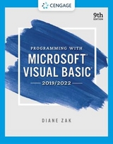 Programming With Microsoft Visual Basic 2019/2022 - Zak, Diane