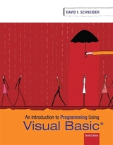 Introduction to Programming Using Visual Basic - Schneider, David