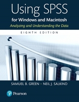 Using SPSS for Windows and Macintosh - Green, Samuel; Salkind, Neil