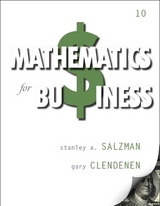 Mathematics for Business - Salzman, Stanley; Clendenen, Gary