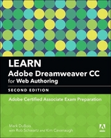 Learn Adobe Dreamweaver CC for Web Authoring - DuBois, Mark; Schwartz, Rob; Cavanaugh, Kim