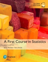 First Course in Statistics, A, Global Edition - McClave, James T.; Sincich, Terry