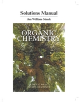 Student Solutions Manual for Organic Chemistry - Wade, Leroy; Simek, Jan