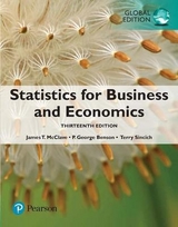 Statistics for Business and Economics, Global Edition - McClave, James; Benson, P.; Sincich, Terry