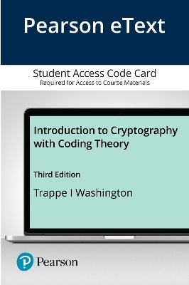 Introduction to Cryptography with Coding Theory - Wade Trappe, Lawrence Washington