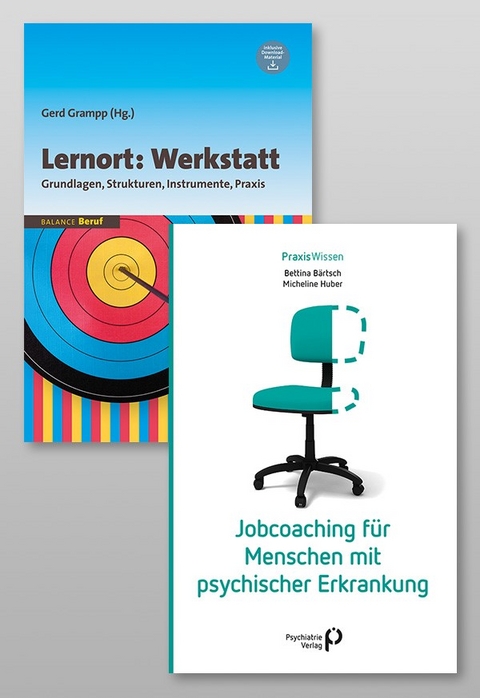 Paket: Lernort Werkstatt und Jobcoaching für Menschen mit psychischer Erkrankung - Gerd Grampp, Bettina Bärtsch, Micheline Huber