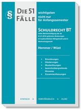 Die 51 wichtigsten Fälle Schuldrecht BT - Hemmer, Karl-Edmund; Wüst, Achim; D'Alquen, Clemens