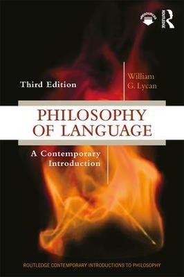 Philosophy of Language - William G Lycan