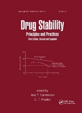 Drug Stability, Revised, and Expanded - Carstensen, Jens T.; Rhodes, Christopher