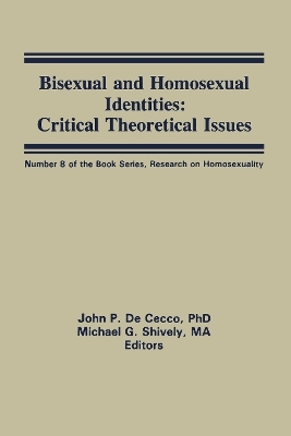 Origins of Sexuality and Homosexuality - Phd Dececco  John, Michael Shively