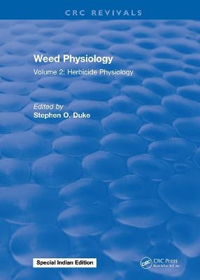 Weed Physiology - Stephen O. Duke