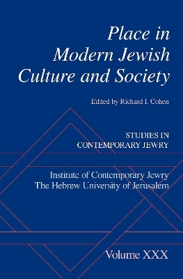 Place in Modern Jewish Culture and Society - 