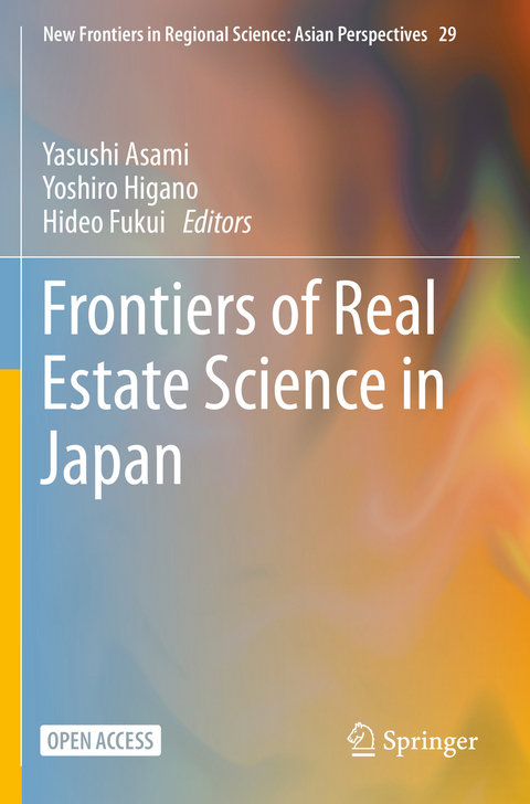 Frontiers of Real Estate Science in Japan - 