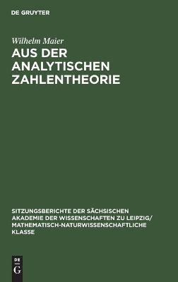 Aus der analytischen Zahlentheorie - Wilhelm Maier