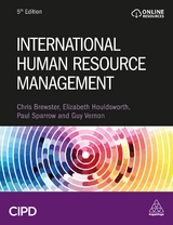 International Human Resource Management - Brewster, Christopher; Houldsworth, Dr Elizabeth; Sparrow, Paul; Vernon, Guy