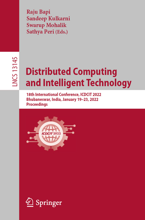 Distributed Computing and Intelligent Technology - 