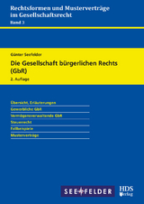 Die Gesellschaft bürgerlichen Rechts (GbR) - Günter Seefelder