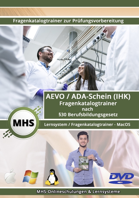 MHS - AEVO/ADA-Schein nach §30 BBiG - Fragenkatalogtrainer IHK (MAC-OS) - Thomas Mueller