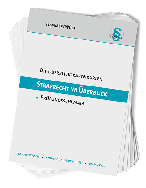 Überblickskarteikarten Strafrecht im Überblick - Karl-Edmund Hemmer, Achim Wüst