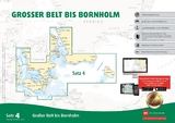 Sportbootkarten Satz 4: Großer Belt bis Bornholm (Ausgabe 2022) - 