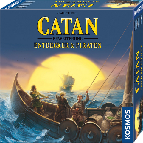 CATAN - Erweiterung - Entdecker & Piraten - Klaus Teuber