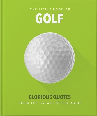 The Little Book of Golf - Orange Hippo!