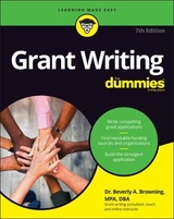 Grant Writing For Dummies - Browning, Beverly A.