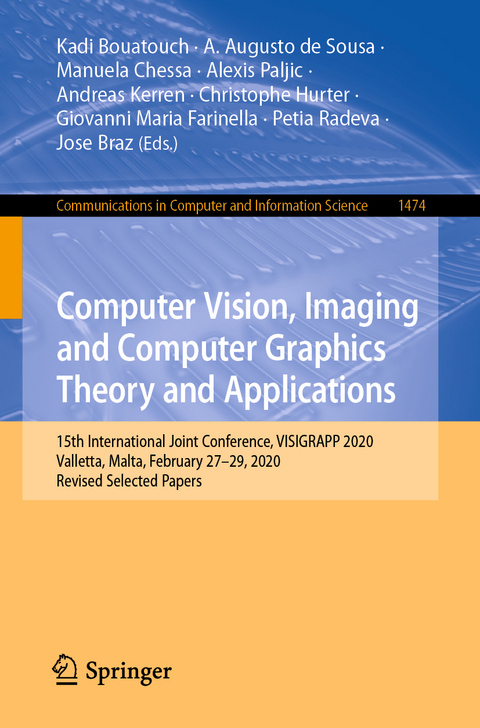 Computer Vision, Imaging and Computer Graphics Theory and Applications - 