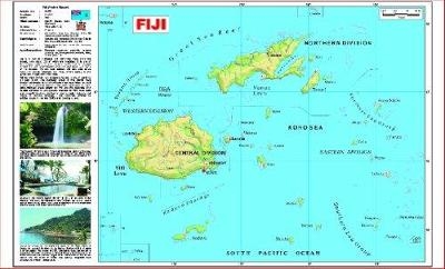 Fiji Political Map