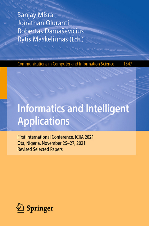 Informatics and Intelligent Applications - 