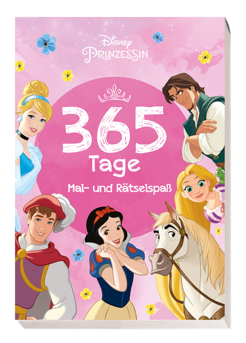 Disney Prinzessin: 365 Tage Mal- und Rätselspaß -  Panini