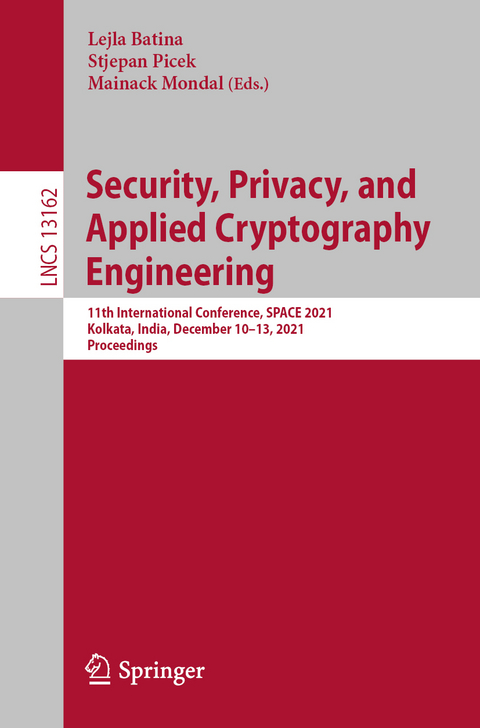 Security, Privacy, and Applied Cryptography Engineering - 