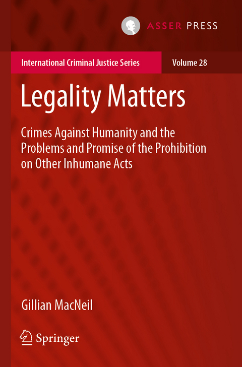 Legality Matters - Gillian MacNeil