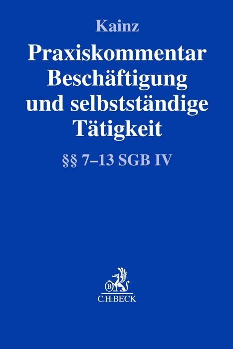 Praxiskommentar Beschäftigung und selbstständige Tätigkeit - 