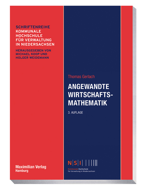 Angewandte Wirtschaftsmathematik - Thomas Gerlach