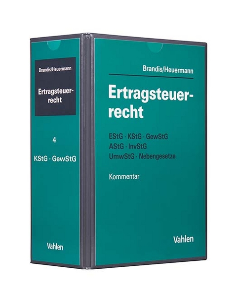 Ertragsteuerrecht Hauptordner IV 72 mm